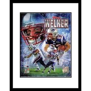   FRAMED 16x13 New England Patriots Wes Welker Composite