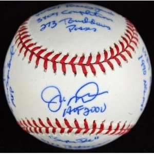 Joe Montana Autographed Baseball   Authentic Lmt Ed Stat 