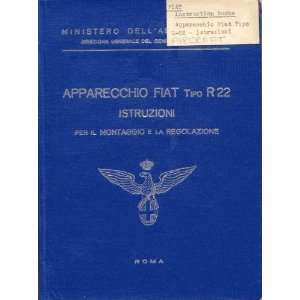  FIAT R.22 Aircraft Maintenance Manual Fiat R.22 Books