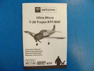   Micro T 28 Trojan RTF R/C RC Electric Airplane Ready To Fly  