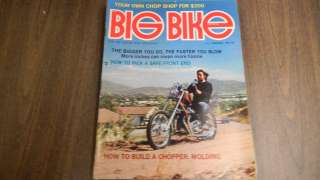 Big Bike Magazine February 1972 How to Build A ChopperMolding FREE S 
