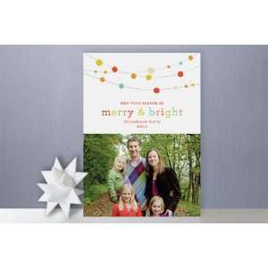  Merry Bright Season Holiday Photo Cards Health & Personal 