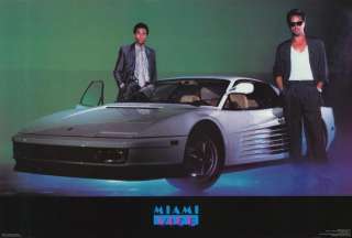 Miami Vice (TV) 27 x 40 TV Poster, Don Johnson, Style C  