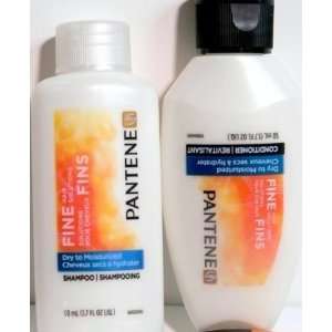  Pantene Fine Hair Solutions Dry to Moisturized Travel Size 