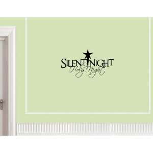   Decoration Wall Decals Silent Night Holy Night 