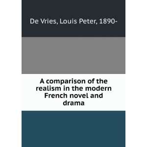   the modern French novel and drama Louis Peter, 1890  De Vries Books