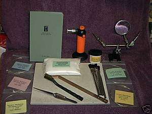 Complete Metalsmith, Pro Book Silver Solder Kit W/Tools  