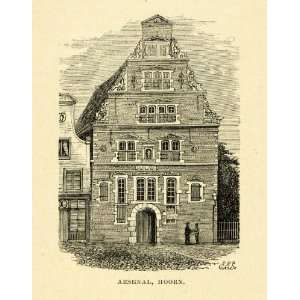   Hoorn Holland Historic Image   Original Engraving