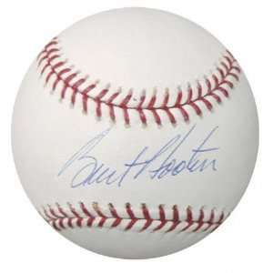  Burt Hooten Autographed Baseball