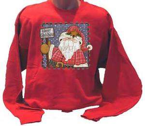 Merry Christmas Santa Claus Holiday Adult Sweatshirt  