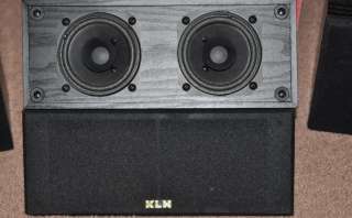 new KLH 3430 Home Theater Speaker Package,rear and center audio system 