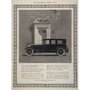   Print Ad Packard Single Six Touring Car Fred Mizen   Original Print Ad