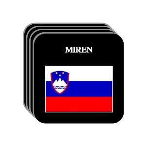  Slovenia   MIREN Set of 4 Mini Mousepad Coasters 