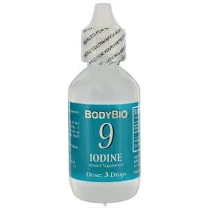  Body Bio   Liquid Minerals Iodine 9   2 oz. Health 