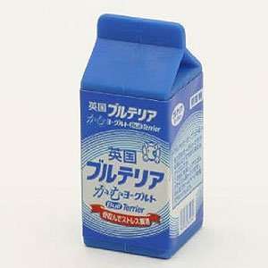  Blue Milk Carton Eraser Toys & Games