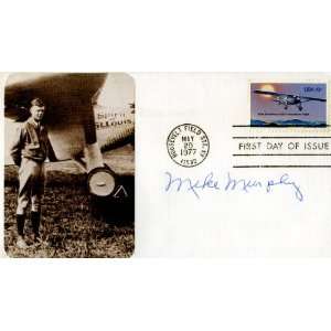 Mike Murphy Pioneer Racing Pilot Autographed FDC