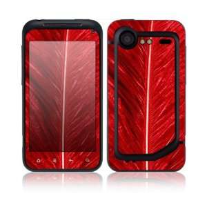 HTC Droid Incredible S / Droid Incredible 2 Decal Skin Sticker   Red 