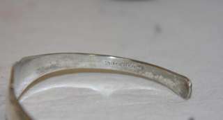   Sterling Spoon Bracelet Monogrammed MBL 23.8 grams  NICE   