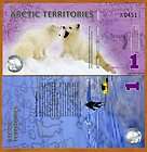 Arctic Territories, $1, 2012, Polymer, UNC Actic Fox