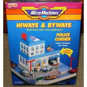  Micro Machines Police Corner Playset Toys & Games