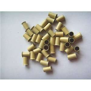  100 Copper Tube Blonde Micro Links Bead Ring for Stick I 