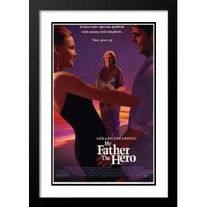 My Father the Hero 20x26 Framed and Double Matted Movie Poster   Style 