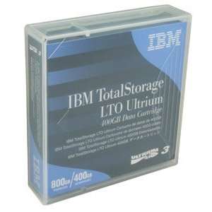  IBM MEDIA Tape, LTO, Ultrium 3, 400GB/800GB Electronics