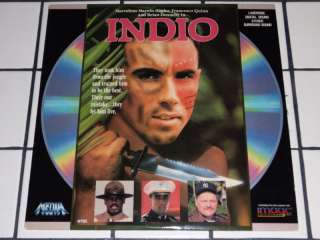 INDIO LASERDISC MARVIN HAGLER OOP NO DVD RARE 1990 EP  