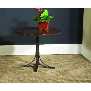  Hammary Furniture Mercantile Round Adjustable Accent Table 