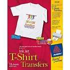 Avery T shirt Transfers for Inkjet Printers, 8.5 x 11 Inches, Pack of 