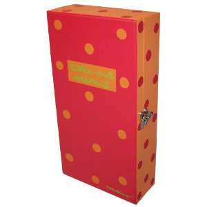  Red & Orange Dots Mini Menu Box