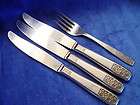   PC. IMPERIAL USA STAINLESS FLATWARE MARITA PATTERN 3 KNIVES 1 FORK