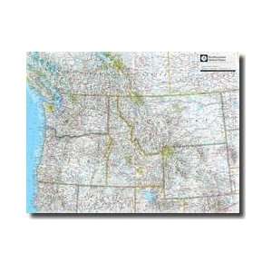 Political Map Of Northwest Usa Ngs Atlas Of The World Eighth Edition 