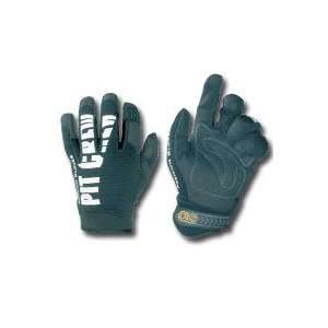  Pit Crew Mechanic Glove, Black   Extra, Extra Large