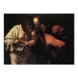  Caravaggio The Incredulity Of Saint Thomas Print