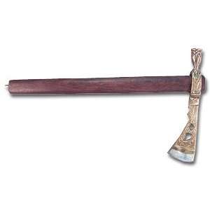  Deluxe Indian Peace Pipe Tomahawk Brass