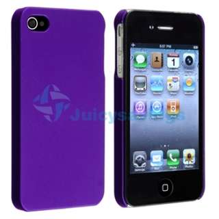   Snap on Case Cover+PRIVACY Filter Protector for iPhone 4 4S  