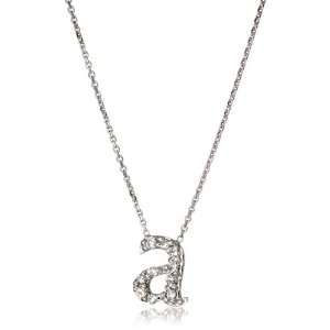  KC Designs Initially Yours 14k White Gold and Diamond 