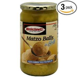 Manischewitz Matzo Ball In Broth Jar Grocery & Gourmet Food