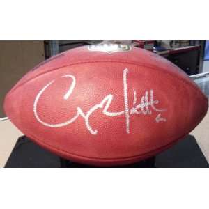  CLAY MATTHEW GREEN BAY PACKERS SIGNED AUTOGRAPHED FOOTBALL 