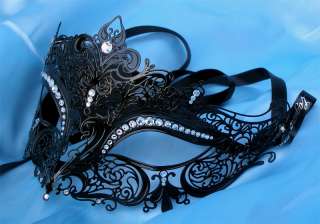 Luxury Venetian Filigree Metal Masquerade Masks GIGLIO  