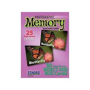  Photographic Memory Game   Insects and Bugs Toys & Games