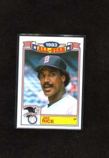 1983 TOPPS ALL STAR JIM RICE #6 RED SOX NM/MT *H2352  