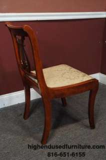 Duncan Phyfe Mahogany Harp / Lyre Back Chairs  