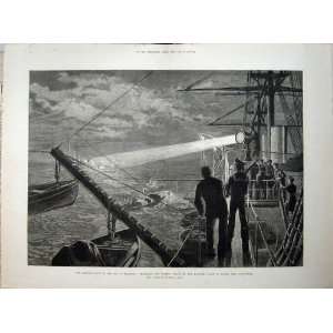  1878 British Ship Marmora Agincourt Torpedo Fine Art