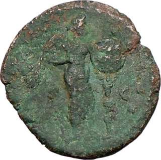 LUCIUS VERUS 161AD Dupondius Authentic Ancient Roman Coin VICTORY in 