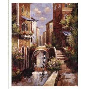  Peter Bell   Venice Canal II canvas