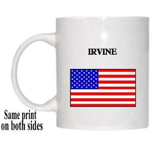  US Flag   Irvine, California (CA) Mug 