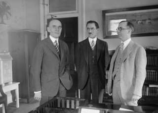 1925 photo Sec. Jardine, Dr. W.W. Stockberger and  