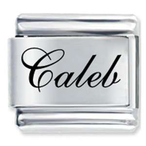 Edwardian Script Font Name Caleb Italian Charm Pugster Jewelry
